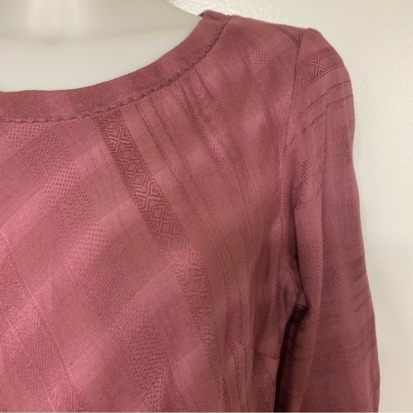 Soft Surroundings Mauve Purple Cotton Blend Shift Dress Size S - Picture 8 of 8